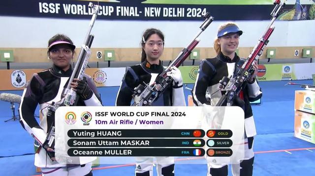 印度选手在射击比赛中获得佳绩