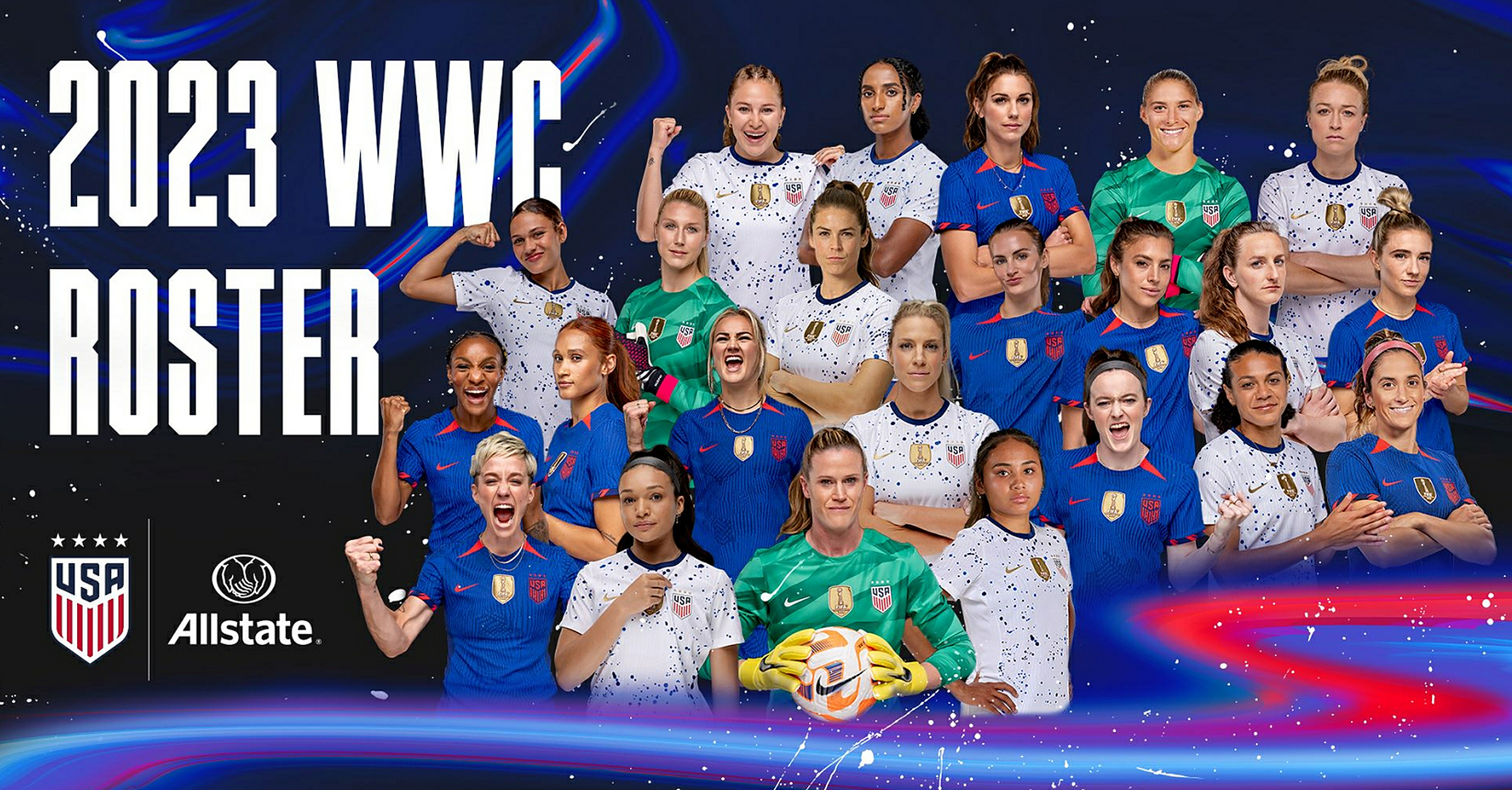 美国女足连续赢得比赛变为美国队持续取胜，士气高昂