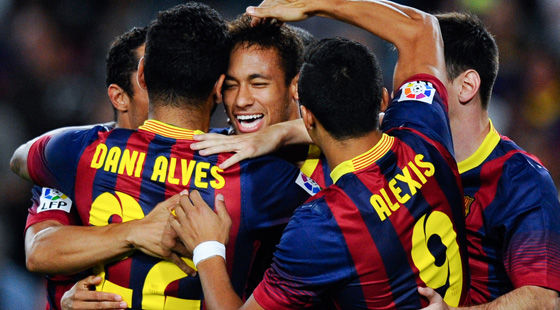 梅西破门助巴萨，领衔西甲射手榜